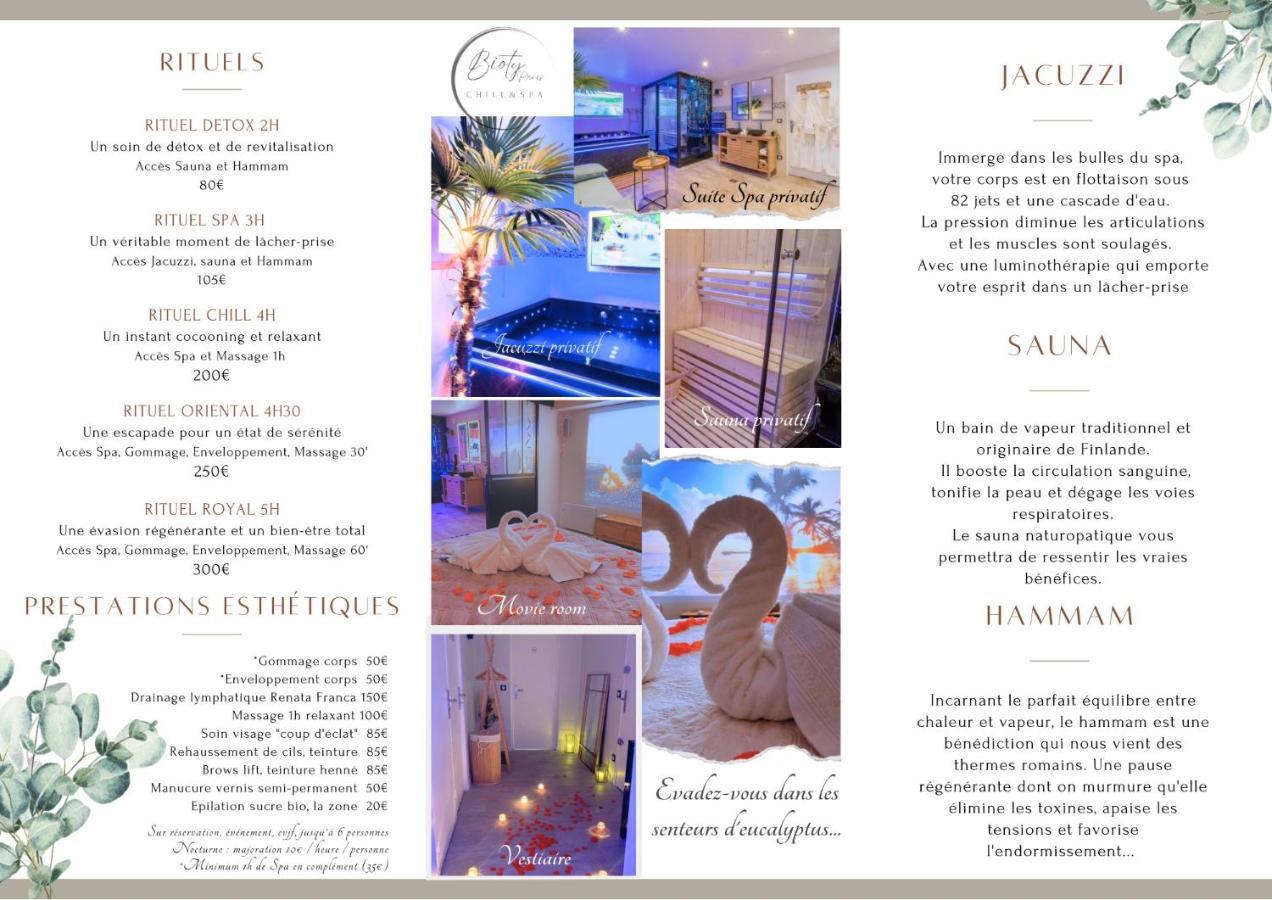 Bioty Chill & Spa Le Blanc-Mesnil Exterior photo